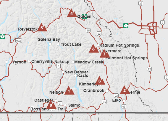 A Map of the Powder Highway