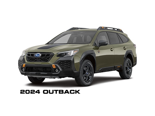 2024 Subaru Outback Wilderness in Autumn Green Metallic