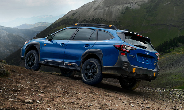 Rear Quarter Image of an Outback Wilderness in Geyser Blue