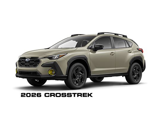 2026 Crosstrek Onyx in Sand Dune Pearl