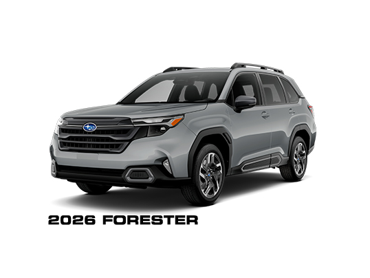 2026 Forester Limited in River Rock Pearl