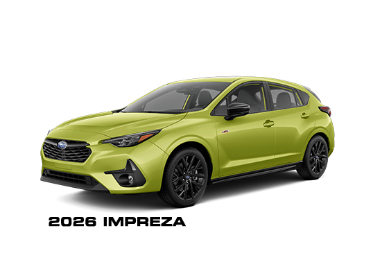 2026 Impreza RS in Citrus Yellow Pearl