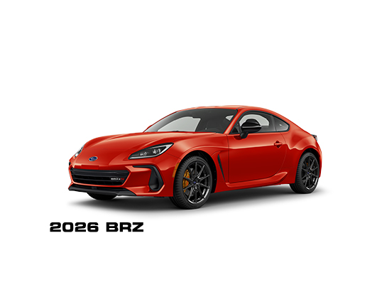 2026 Subaru BRZ tS in Ignition Red