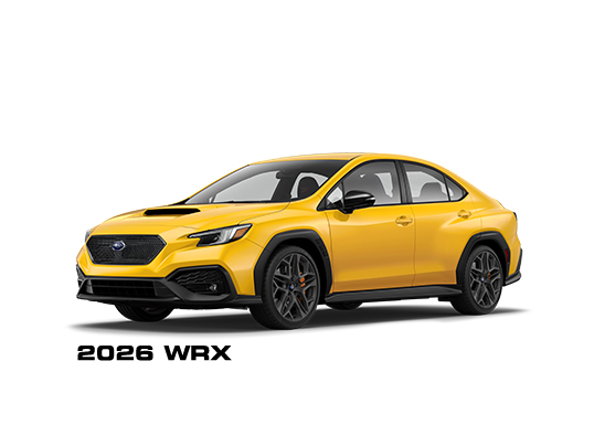 2026 Subaru WRX 雷 Kaminari Edition in Sunrise Yellow